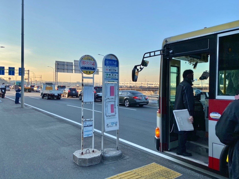 日産スタジアムからの混雑回避ルート ４ 溝の口駅へ直行バスで帰る方法 Jr武蔵溝ノ口駅も サカ マイル