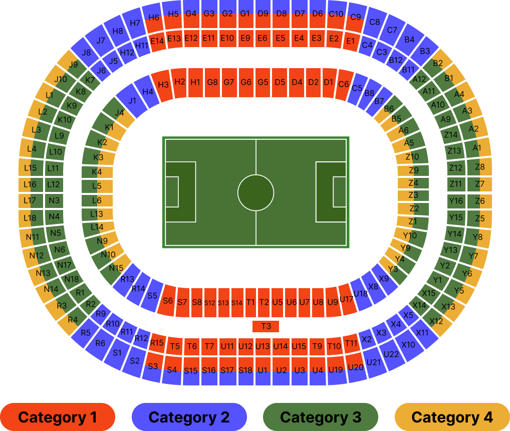 【ラグビーW杯2023フランスの座席表】全9会場のシートマップ！各スタジアムの階やブロックを徹底調査 サカ×マイル