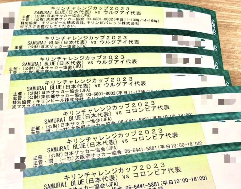 サッカー日本代表キリンチャレンジカップ2008　使用済　チケット半券